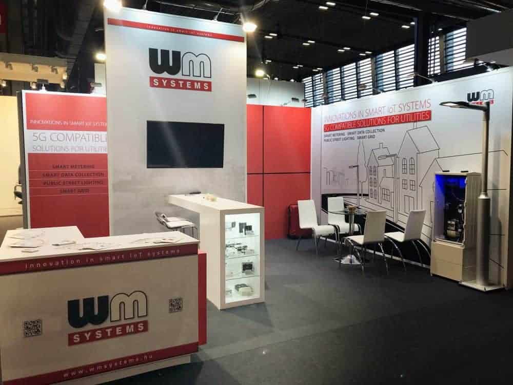 Stand of WM Systems LLC in - 2019, Paris, European Utility Week